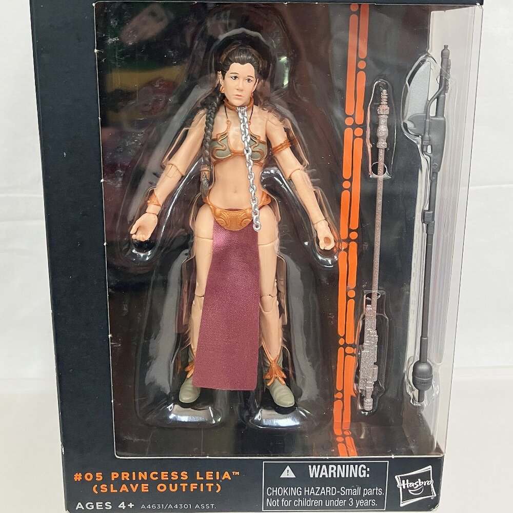 Hasbro Star Wars The Black Series Princess Leia Slave Outfit Action Figure